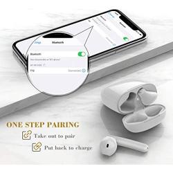 True Wireless Earbuds, DB DEGBIT IPX6 Waterproof Bluetooth 5.0 Wireless Headphones with Microphone Charging Case 35H Playtime in-Ear TWS Earphones Hi-Fi Stereo Sound Headset for Workout Running Travel