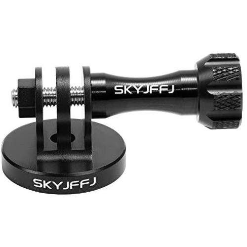 Tripod Mount Aluminum-Tripod Adapter Attachment- Bolt -Adapter for Monopod Mount with Aluminum CNC Thumbscrew Compatible Action Camera gopro Hero 8 Tripod Mount Hero 8/7/6/5 DJI OSMO Akaso Geekpro