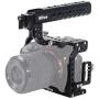 NITZE A7III/A7RIII Camera Cage for Sony A7III/A7RIII with Top Handle and HDMI Cable Clamp - SHT03B