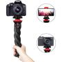 Camera Tripod, Fotopro Flexible Tripod, Tripods for Phone with Smartphone Mount for iPhone Xs, Samsung, Tripod for Camera, Mirrorless DSLR Sony Nikon Canon