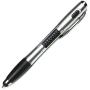 Stylus [3 Pcs], 3-in-1 Universal Touch Screen Stylus + Ballpoint Pen + LED Flashlight for Smartphones Tablets