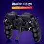 popman Mobile Game Controller 4 Trigger with Cooling Fan for PUBG/Call of Duty/Fotnite [6 Finger Operation] L1R1 L2R2 Gaming Grip Gamepad Mobile Controller Trigger for 4.7-6.5" iOS Android Phone