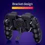 popman Mobile Game Controller 4 Trigger with Cooling Fan for PUBG/Call of Duty/Fotnite [6 Finger Operation] L1R1 L2R2 Gaming Grip Gamepad Mobile Controller Trigger for 4.7-6.5&quot iOS Android Phone