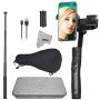 Freevision Smartphone Gimbal Cell Phone Stabilizer for iPhone 11 Pro Max Xs X Android Phone Mobile Stabilizer Filming Accessories for Video Recording +Tripod, Carry Bag and Extension Rod -Vilta SE