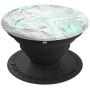 Marble Mint Teal with White and Gray Colors PopSockets Grip and Stand for Phones and Tablets