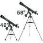 Celestron - AstroMaster 90EQ Refractor Telescope - Refractor Telescope for Beginners - Fully-Coated Glass Optics - Adjustable-Height Tripod - BONUS Astronomy Software Package