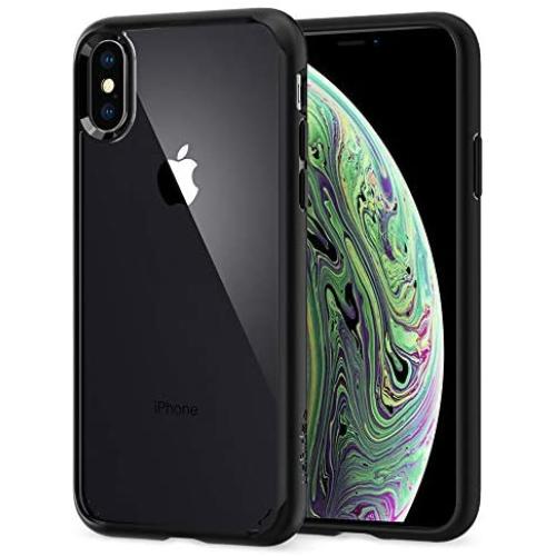 Spigen Ultra Hybrid Designed for Apple iPhone Xs Case (2018) / Designed for Apple iPhone X Case (2017) - Matte Black