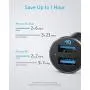 Anker Car Charger, Mini 24W 4.8A Metal Dual USB Car Charger, PowerDrive 2 Alloy Flush Fit Car Adapter with Blue LED, for iPhone XR/Xs/Max/X/8/7/Plus, iPad Pro/Air 2/Mini, Galaxy, LG, HTC and More Anker Car Charger, Mini 24W 4.8A Metal Dual USB Car Charger, PowerDrive 2 Alloy Flush Fit Car Adapter with Blue LED, for iPhone XR/Xs/Max/X/8/7/Plus, iPad Pro/Air 2/Mini, Galaxy, LG, HTC and More