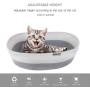 4pawslife Pet Bed for Indoor Cats or Small Dogs, Cotton Rope Woven Cat Bed Puppy Kitty Kitten Rabbit Anti-Slip Bottom Cat Bed House Pet Supplies Cat Toy Basket Washable