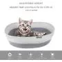 4pawslife Pet Bed for Indoor Cats or Small Dogs, Cotton Rope Woven Cat Bed Puppy Kitty Kitten Rabbit Anti-Slip Bottom Cat Bed House Pet Supplies Cat Toy Basket Washable