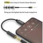 USB C to 3.5mm Headphone Adapter - USB Type C to AUX Audio Jack Hi-Res DAC Dongle Cable Cord Compatible with Pixel 4 3 2 XL, Samsung Galaxy S20 Ultra Z Flip S20+ S10 S9 Plus Note 10, iPad Pro