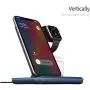 Wireless Charger,Any Warphone 3 in 1 Wireless Charging Stand for Latest Airpods iPhone and iWatch, Wireless Compatible for iPhone 11/11 Pro Max/X/XS Max/8 Apple Watch Charger 5 4 3 2 1 Airpods 3 2 1