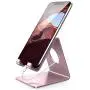 Cell Phone Stand, Lamicall Phone Cradle : Phone Dock, Holder Compatible with Android Smartphones, Phone 11 Pro XS Max XR X 6 6s 7 8 Plus 5 5s 5c, Used for Desk, Table, Night Stand - Rose Gold Cell Phone Stand, Lamicall Phone Cradle : Phone Dock, Holder Compatible with Android Smartphones, Phone 11 Pro XS Max XR X 6 6s 7 8 Plus 5 5s 5c, Used for Desk, Table, Night Stand - Rose Gold