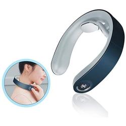 Neck Massager Portable Neck Massgaer with Heat 5 Moeds 15 Speeds Personal Relaxation Gift for Family Women Men