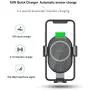 Zagzog Wireless Car Charger Mount Adjustable Gravity Air Vent Phone Holder for iPhone and Android Smartphones Qi Certified (Black) Zagzog Wireless Car Charger Mount Adjustable Gravity Air Vent Phone Holder for iPhone and Android Smartphones Qi Certified (Black)