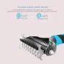 petgle Pet Grooming Tool-Dog and Cat Dematting Comb and Brush with 2 Sided Professional Grooming Rake for Cats & Dogs petgle Pet Grooming Tool-Dog and Cat Dematting Comb and Brush with 2 Sided Professional Grooming Rake for Cats & Dogs