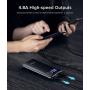 GETIHU Portable Charger, LED Display 10000mAh Power Bank, 4.8A 2 USB Ports High-Speed Battery Pack with Flashlight, Compatible with iPhone 11 XS X 8 7 6S Plus Samsung Galaxy S10 Note 10 9 Oneplus iPad