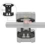 CAMVATE V-Lock Mount Quick Release Plate for Blackmagic URSA Mini,DJI Ronin M/MX