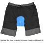 EZRUN Mens 3D Padded Mountain Bike Shorts Lightweight MTB Cycling Shorts