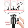 10" LED Ring Light with Tripod Stand & Cell Phone Holder for Video Live Stream/Photography, Live Stream Kits Ring Fill Light for YouTube TikTok Video Live Stream/Selfie/Makeup (10 inches)