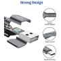 USB Type C Cable 3A Fast Charging, JSAUX(2-Pack 3.3ft+10ft) USB-A to USB-C Charge Braided Cord Compatible with Samsung Galaxy S10 S10E S9 S8 S20 Plus,Note 10 9 8,Z Flip, and Other USB C Charger(Grey)