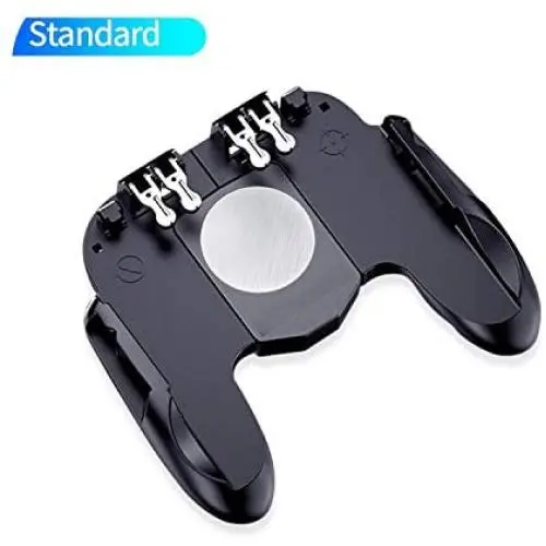 Pc Game Controller Wireless, H9 Cooling Fan Game Controller Gamepad Joystick Six Finger Trigger Shooting Fire Mobile for Playstation for Android for iOS-Without Fan-