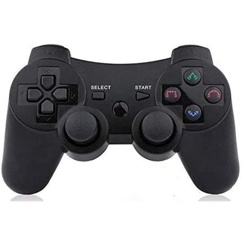 ASDQ INSI-Controller for PS3 PC Android Mobile Phone, Wireless Bluetooth Gamepad, for Sony PS3 Playstation, 3 dualshock Game Joystick Console (Color : Black)