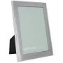 6x8 Picture Photo Frames Made of Metal with High Definition Glass for Tabletop Display Sliver