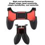 Ciglow Mobile Phone Game Controller, Game Handle for Smartphone Ergonomic Design Game Grip Comfortable Fast Shooting with Bracket