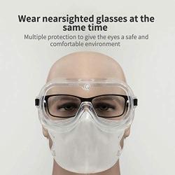 Safety Goggles Outdoor Anti Droplet Anti Fog Eye Protector Protective Glasses Splash Safety Goggles Prevent Dust Droplets Saliv Gas