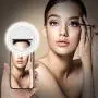 Selfie Ring Light, UWALK Rechargeable Clip-on Selfie Light with 36 LED Lights, Selfie Light Ring for iPhone/Android Smart Phone Photography, Camera Video, Girl Makes up-3 Light Modes Selfie Ring Light, UWALK Rechargeable Clip-on Selfie Light with 36 LED Lights, Selfie Light Ring for iPhone/Android Smart Phone Photography, Camera Video, Girl Makes up-3 Light Modes