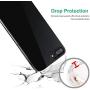 TENOC Phone Case Compatible for Apple iPhone 8 Plus and iPhone 7 Plus 5.5 Inch, Slim Fit Cases Soft TPU Bumper Protective Cover, Glossy Black