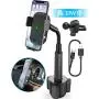 Wireless Car Charger, Squish 2-in-1 Universal Cell Phone Holder Cup Holder Phone Mount Car Air Vent Holder for iPhone, Samsung, Moto, Huawei, Nokia, LG, Smartphones (12.1 inches) Wireless Car Charger, Squish 2-in-1 Universal Cell Phone Holder Cup Holder Phone Mount Car Air Vent Holder for iPhone, Samsung, Moto, Huawei, Nokia, LG, Smartphones (12.1 inches)