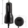 AmazonBasics USB-C Car Charger with 18W USB-C Cable and 12W USB-A Port