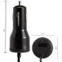 AmazonBasics USB-C Car Charger with 18W USB-C Cable and 12W USB-A Port AmazonBasics USB-C Car Charger with 18W USB-C Cable and 12W USB-A Port
