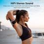 Wireless Earbuds, Vislla 5.0 Bluetooth Sport Headphones Stereo Bass Sound TWS Ear Buds Over Ear Sweatproof Headset 8 Hours Playtime Wireless Earphones with Mic & Charging Case for Running/Working Out