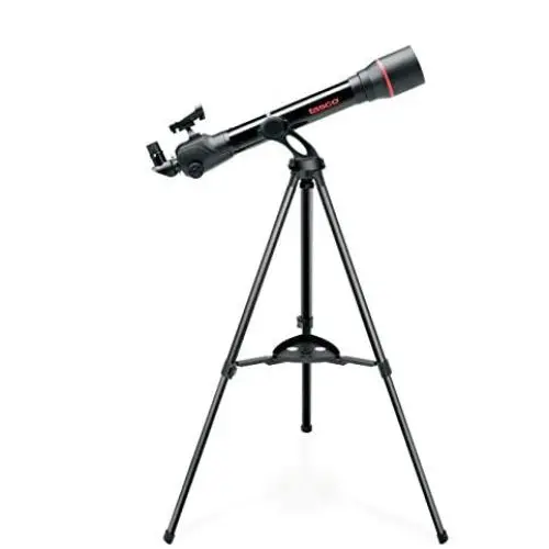 TASCO 49060700 60x700mm Spacestation Refractor Red Dot Finderscope, Altazimuth Mount, Black TASCO 49060700 60x700mm Spacestation Refractor Red Dot Finderscope, Altazimuth Mount, Black