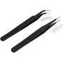 Zacro 18 in 1 Professional Opening Pry Tool Repair Kit with Non-Abrasive Nylon Spudgers and Pack of 2 Anti-Static Tweezers Zacro 18 in 1 Professional Opening Pry Tool Repair Kit with Non-Abrasive Nylon Spudgers and Pack of 2 Anti-Static Tweezers