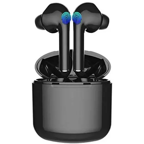 ZBC True Wireless Earbuds Bluetooth V5.0 Headphones Waterproof in-Ear Earphones Noise Cancelling HD Stereo Sweatproof Headsets Smart Touch for Kids and Adults Sport Running Driving Workout Gym ZBC True Wireless Earbuds Bluetooth V5.0 Headphones Waterproof in-Ear Earphones Noise Cancelling HD Stereo Sweatproof Headsets Smart Touch for Kids and Adults Sport Running Driving Workout Gym