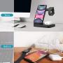 Wireless Charger,Truly 3 in 1 Wireless Charging Station with Magnetic Stand for Apple Watch/AirPods/iPhone X/XS/XS max/XR/8/8 Plus/iPhone 11/11 Pro/11 Pro Max/Samsung S20/S10/S9/S8/S7/Note 10/9/8.