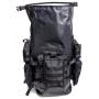 Mission Darkness Dry Shield Faraday Backpack 40L // Waterproof Tactical Backpack w/MOLLE Webbing & Packs // Signal Blocking, Anti-Tracking, EMP Shield, Data Privacy for Mobile Devices, Laptops, etc.