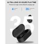 Tepoinn Wireless Earbuds, Bluetooth 5.0 True Wireless Earphones with Microphone,One-Step Pairing,35H Playing in-Ear Bluetooth Headphones Sports Headset, Black