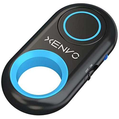 Xenvo Shutterbug - Camera Shutter Remote Control - Bluetooth Wireless Selfie Button Clicker - Compatible with iPhone, iPad, Android, Samsung, and Google Pixel Cell Phones, Smartphones and Tablets