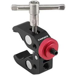 CAMVATE Super Clamp with 1/4"-20 to 1/4"-20 Screw Converter