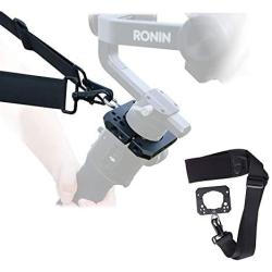 DF DIGITALFOTO Spider Hang Strap Shoulder Hang Buckle Hand Release Mounting Accessories Plate Clamp Compatible with Ronin S Zhiyun Crane 2 3 axis Gimbal Setup Mouning Monitor