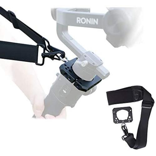 DF DIGITALFOTO Spider Hang Strap Shoulder Hang Buckle Hand Release Mounting Accessories Plate Clamp Compatible with Ronin S Zhiyun Crane 2 3 axis Gimbal Setup Mouning Monitor