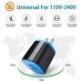Micro USB Charger, Wall Charger Block with 6FT Android Fast Charging Cable Compatible for Samsung Galaxy S7 S6 S5 J7 J7V J8 J3 J3V J5 J6 Plus J4 J2 A10 Note 5 4,LG K40 K50 K20,Moto E6 E5 E4 G4 G5 G3