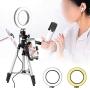 Eastbuy LED Ring Light Kit - 5.7 Inch Adjustable Ring Light Fill Light with Tripod Mobile Phone Stand Holder