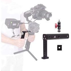 DF DIGITALFOTO Vision Hold Plate Grip Extension Rods Bar Monitor Mount Accessories Compatible with Ronin S/SC Gimbal Setup Mounting Microphone