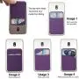 Adhesive Phone Pocket,Cell Phone Stick On Card Wallet,Credit Cards/ID Card Holder(Double Secure) with 3M Sticker for Back of iPhone,Android and All Smartphones. (Black) Adhesive Phone Pocket,Cell Phone Stick On Card Wallet,Credit Cards/ID Card Holder(Double Secure) with 3M Sticker for Back of iPhone,Android and All Smartphones. (Black)